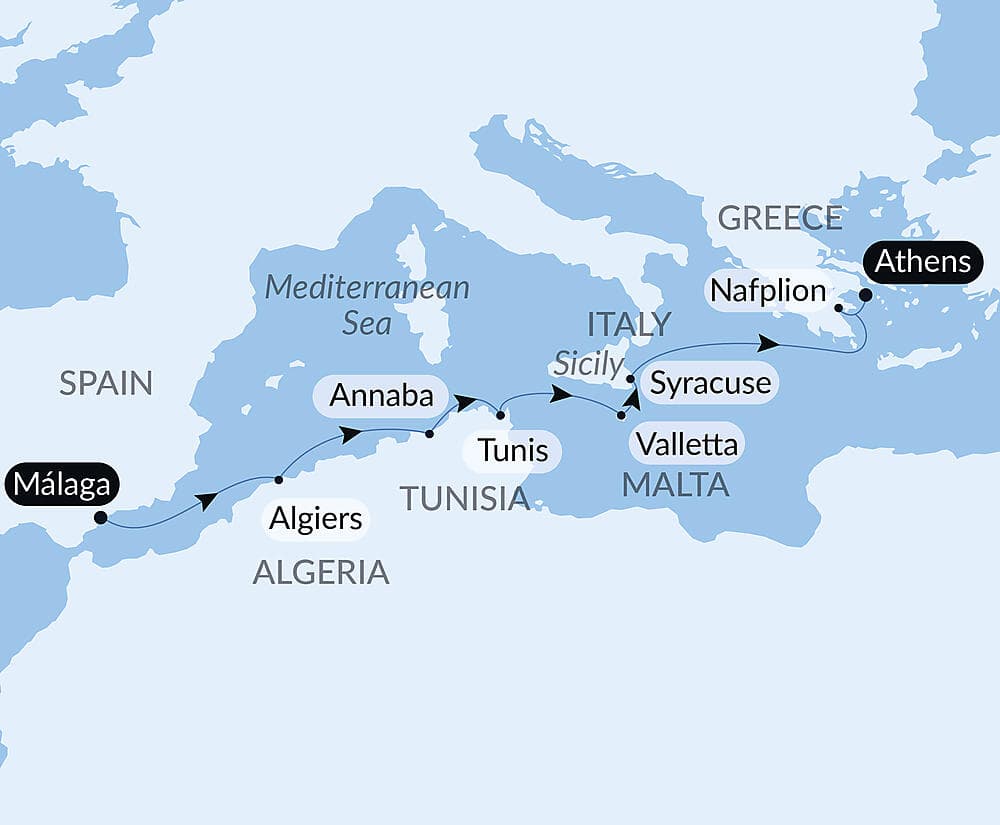 Ancient shores of the Mediterranean null