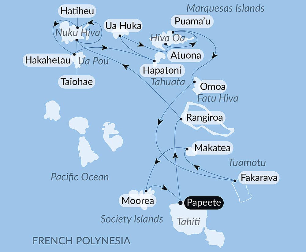 Secret Polynesia: Unexplored Tuamotu, the Gambier Islands and the Austral Islands