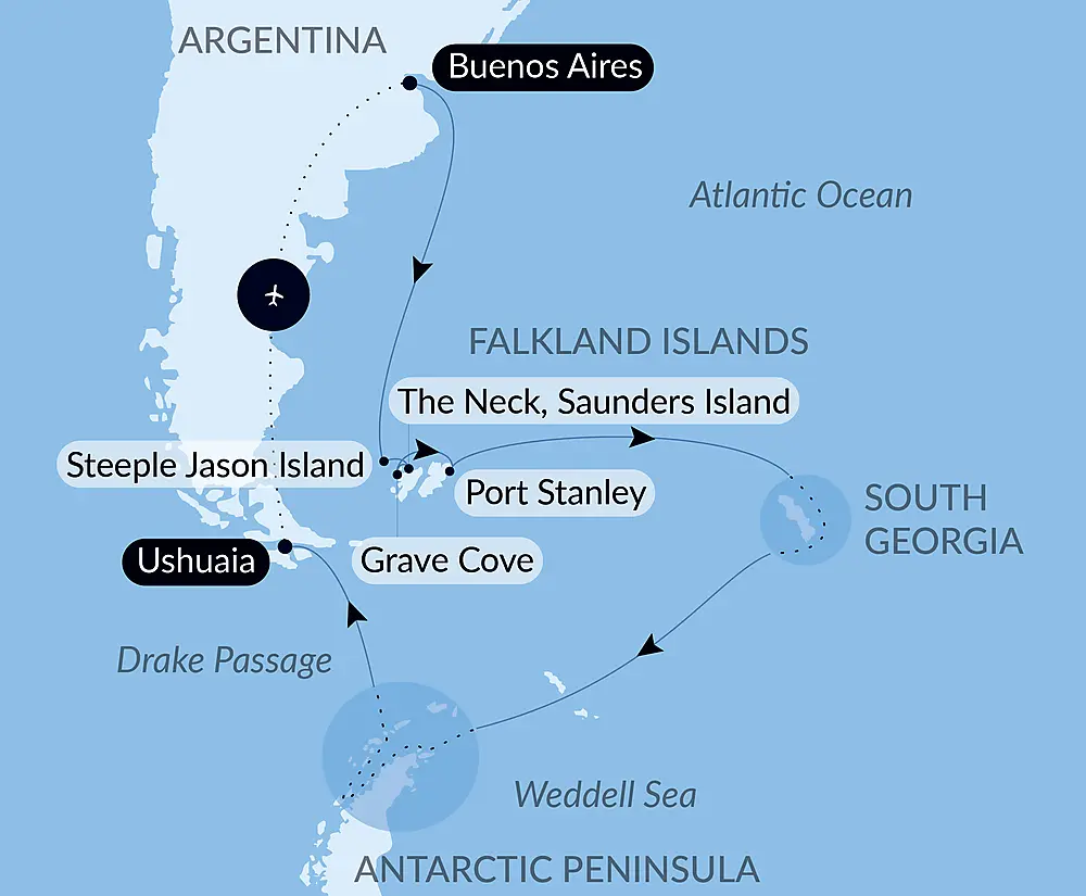 Journey to Austral Lands and Valdes Peninsula