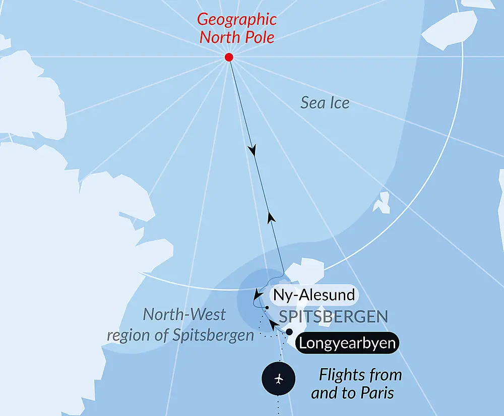 The Geographic North Pole
